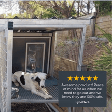 "Aussie Dog Kennels" Raised Dog Kennel - 3-Bay Add-on