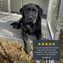 "Aussie Dog Kennels" Raised Dog Kennel - 3-Bay Add-on
