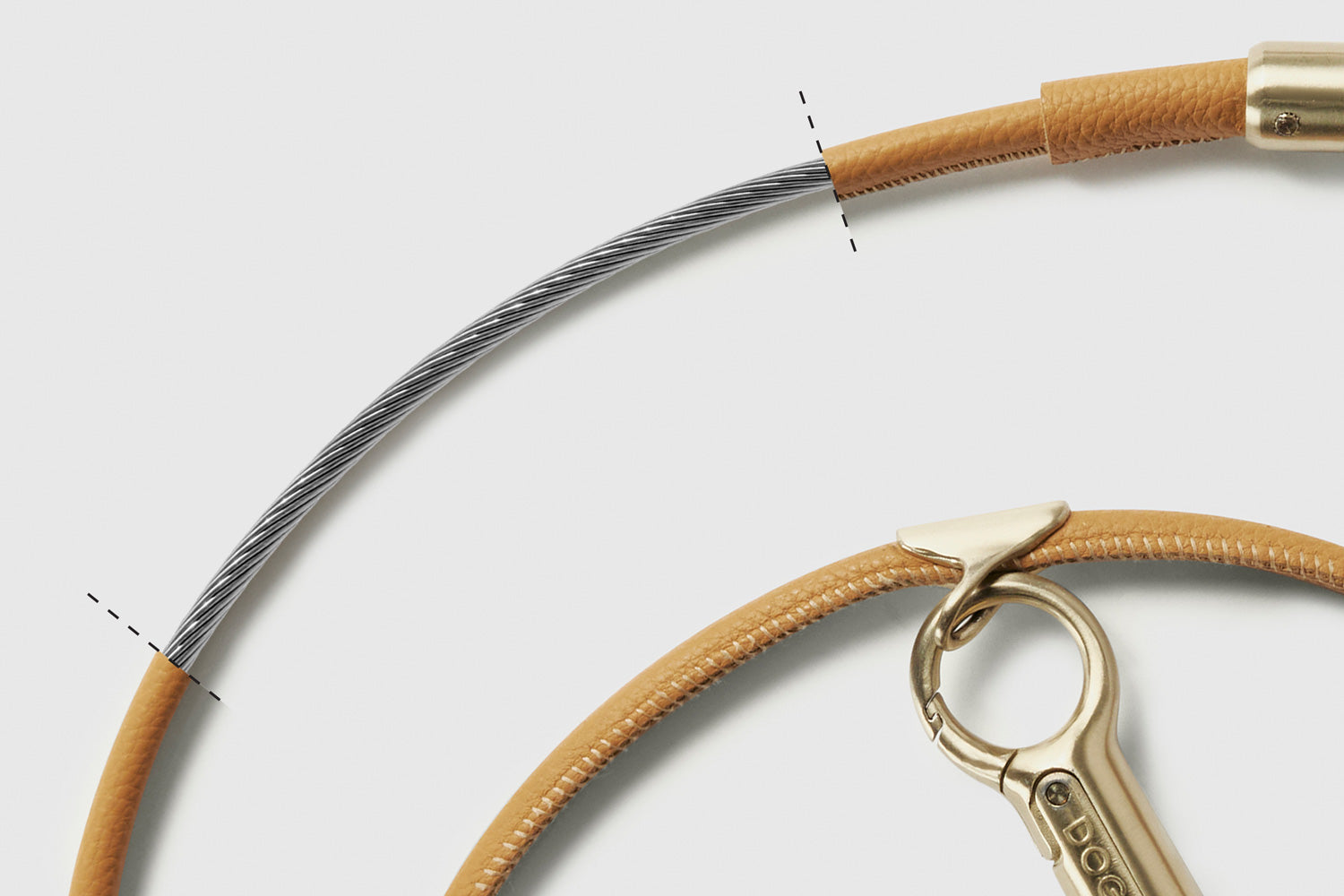 DOGLOC steel-reinforced lead and collar core